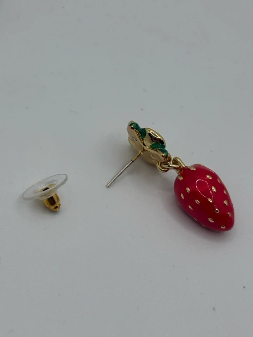 kate spade Red and White Strawberry Drop Earrings - Picture 4 of 6